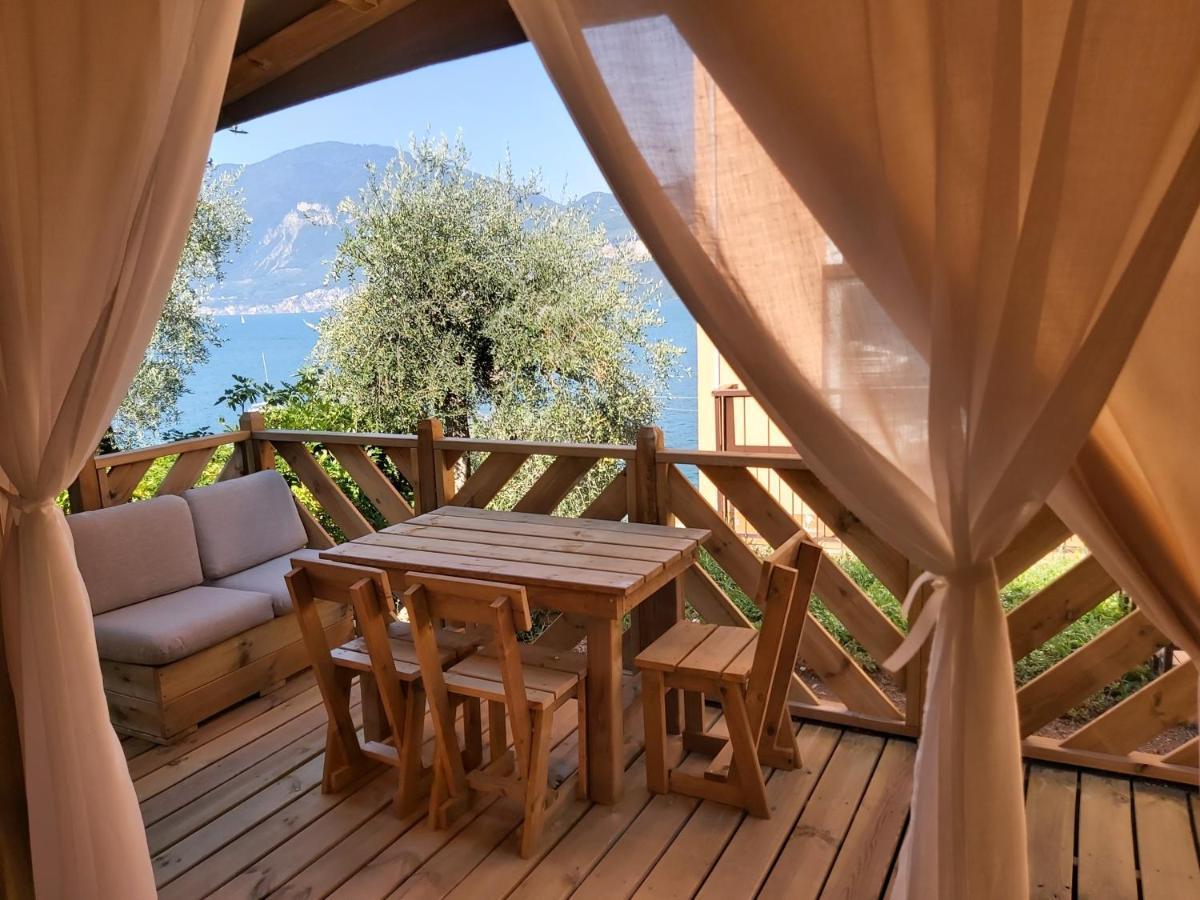 Camping Monja Hotell Brenzone sul Garda Exteriör bild